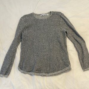 Medium, black and white sweater!